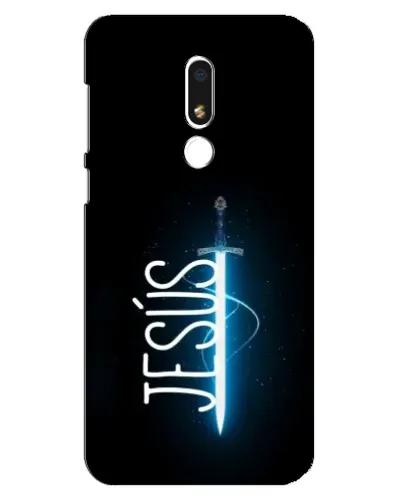 Чехол для Meizu M8 Lite с картинкой «Меч Духа Jesus»