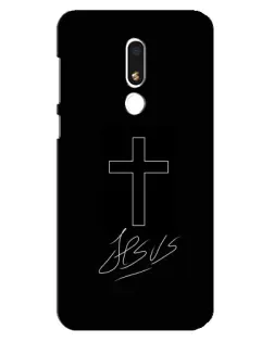 Чохол для Meizu M8 Lite з картинкою «Графічний хрест Jesus» Чохол для Meizu M8 Lite з картинкою «Графічний хрест Jesus»