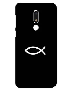 Чохол для Meizu M8 Lite з картинкою «Символ риби Jesus» Чохол для Meizu M8 Lite з картинкою «Символ риби Jesus»