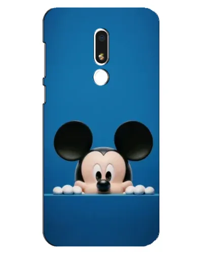 Чехол для Meizu M8 Lite с картинкой «Микки выглядывает» Чехол для Meizu M8 Lite с картинкой «Микки выглядывает»