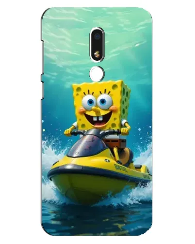 Чехол для Meizu M8 Lite с картинкой «Спанч Боб на гидроцикле» Чехол для Meizu M8 Lite с картинкой «Спанч Боб на гидроцикле»