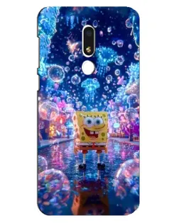 Чехол для Meizu M8 Lite с картинкой «Неоновый океан»
