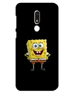 Чехол для Meizu M8 Lite с картинкой «Классический Губка Боб»