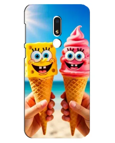 Чехол для Meizu M8 Lite с картинкой «Спанч Боб мороженое» Чехол для Meizu M8 Lite с картинкой «Спанч Боб мороженое»
