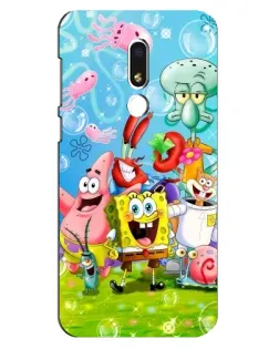 Чохол для Meizu M8 Lite з картинкою «Губка Боб та друзі» Чохол для Meizu M8 Lite з картинкою «Губка Боб та друзі»