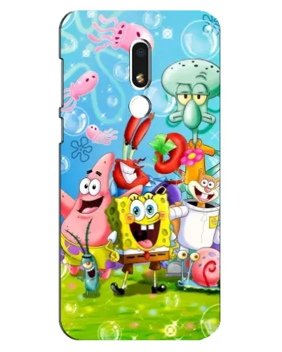 Чохол для Meizu M8 Lite з картинкою «Губка Боб та друзі» Чохол для Meizu M8 Lite з картинкою «Губка Боб та друзі»