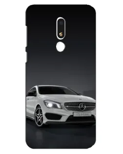 Чехол для Meizu M8 Lite с картинкой «Mercedes AMG GT Silver»