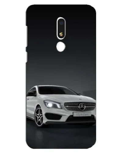 Чехол для Meizu M8 Lite с картинкой «Mercedes AMG GT Silver»