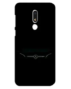 Чехол для Meizu M8 Lite с картинкой «Mercedes Stealth Look»