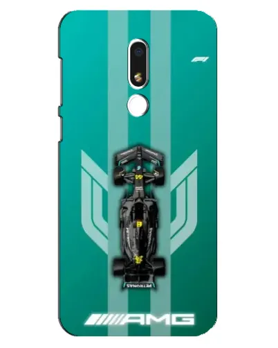 Чехол для Meizu M8 Lite с картинкой «Mercedes AMG Petronas»