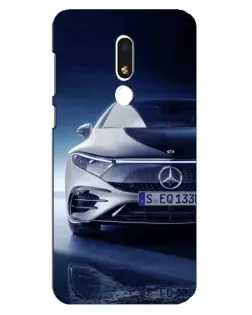 Чехол для Meizu M8 Lite с картинкой «Mercedes EQ — будущее»