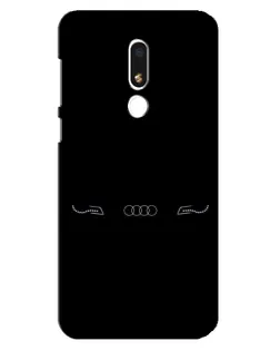 Чохол для Meizu M8 Lite з картинкою «Audi — світловий підпис»