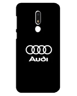 Чохол для Meizu M8 Lite з картинкою «Класичне лого Audi»