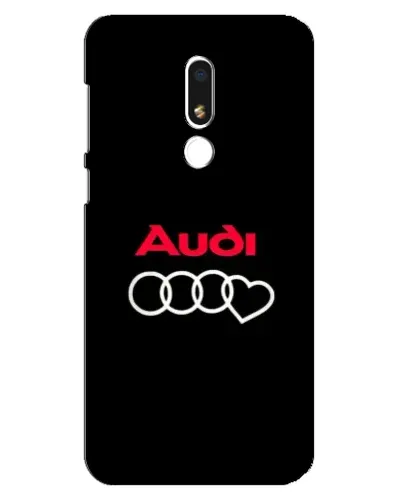 Чохол для Meizu M8 Lite з картинкою «Логотип Audi Heart» Чохол для Meizu M8 Lite з картинкою «Логотип Audi Heart»