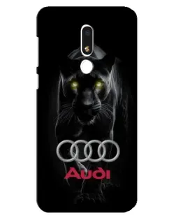 Чохол для Meizu M8 Lite з картинкою «Пантера та Audi»