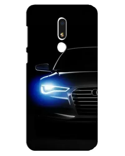 Чохол для Meizu M8 Lite з картинкою «Неоновий погляд Audi» Чохол для Meizu M8 Lite з картинкою «Неоновий погляд Audi»