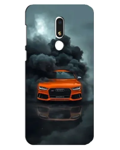 Чохол для Meizu M8 Lite з картинкою «Audi у хмарах диму» Чохол для Meizu M8 Lite з картинкою «Audi у хмарах диму»