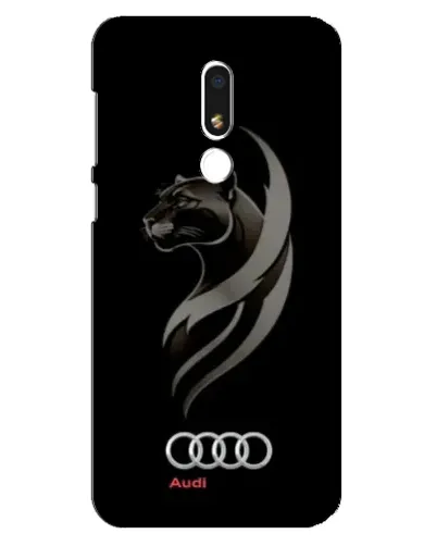 Чохол для Meizu M8 Lite з картинкою «Графіка — пантера та Audi» Чохол для Meizu M8 Lite з картинкою «Графіка — пантера та Audi»