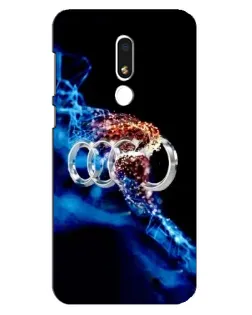 Чохол для Meizu M8 Lite з картинкою «Енергія лого Audi»