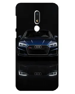 Чохол для Meizu M8 Lite з картинкою «Audi — нічне відображення»
