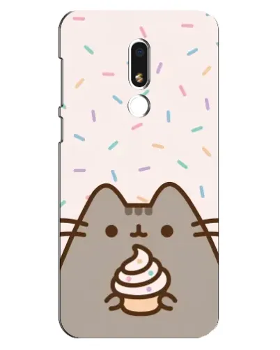 Чехол для Meizu M8 Lite с картинкой «Пушин с кексом» Чехол для Meizu M8 Lite с картинкой «Пушин с кексом»