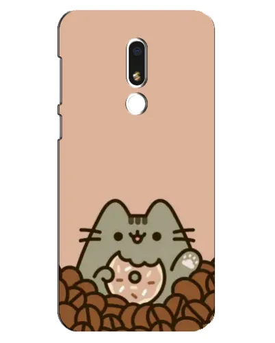 Чехол для Meizu M8 Lite с картинкой «Кофейный Пушин» Чехол для Meizu M8 Lite с картинкой «Кофейный Пушин»