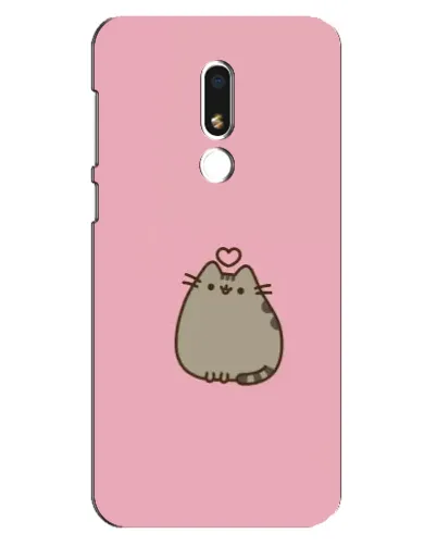 Чехол для Meizu M8 Lite с картинкой «Pusheen сердце» Чехол для Meizu M8 Lite с картинкой «Pusheen сердце»