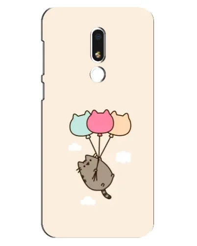 Чехол для Meizu M8 Lite с картинкой «Пушин на шариках» Чехол для Meizu M8 Lite с картинкой «Пушин на шариках»