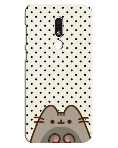 Чехол для Meizu M8 Lite с картинкой «Пушин в горошек» Чехол для Meizu M8 Lite с картинкой «Пушин в горошек»