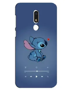 Чехол для Meizu M8 Lite с картинкой «Музыкальный Stitch»