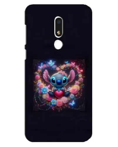 Чехол для Meizu M8 Lite с картинкой «Stitch в цветах» Чехол для Meizu M8 Lite с картинкой «Stitch в цветах»