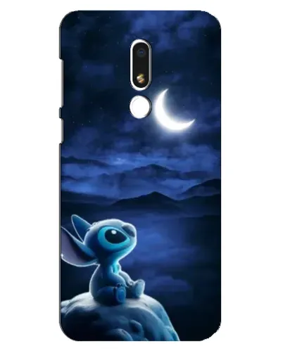Чехол для Meizu M8 Lite с картинкой «Лунная ночь Стича» Чехол для Meizu M8 Lite с картинкой «Лунная ночь Стича»
