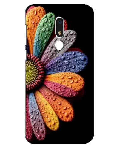 Чехол для Meizu M8 Lite с картинкой «Радужный цветок» Чехол для Meizu M8 Lite с картинкой «Радужный цветок»