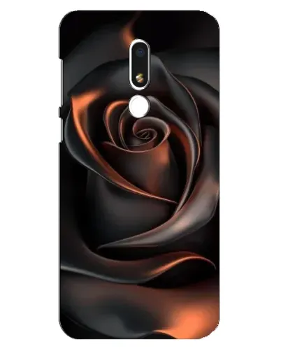 Чехол для Meizu M8 Lite с картинкой «Шелковая черная роза» Чехол для Meizu M8 Lite с картинкой «Шелковая черная роза»