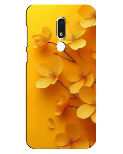Чехол для Meizu M8 Lite с картинкой «Золотые лепестки» Чехол для Meizu M8 Lite с картинкой «Золотые лепестки»