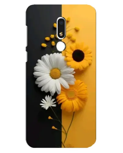 Чехол для Meizu M8 Lite с картинкой «Подсолнух и ромашка» Чехол для Meizu M8 Lite с картинкой «Подсолнух и ромашка»