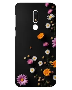 Чехол для Meizu M8 Lite с картинкой «Цветочная композиция»