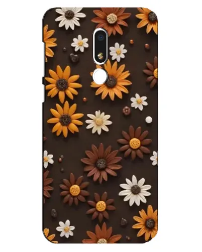Чехол для Meizu M8 Lite с картинкой «Узор из маленьких подсолнухов» Чехол для Meizu M8 Lite с картинкой «Узор из маленьких подсолнухов»