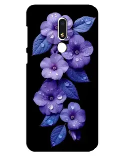 Чохол для Meizu M8 Lite з картинкою «Фіолетові квіти з росою» Чохол для Meizu M8 Lite з картинкою «Фіолетові квіти з росою»