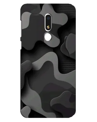 Чехол для Meizu M8 Lite с картинкой «Темный абстрактный камуфляж» Чехол для Meizu M8 Lite с картинкой «Темный абстрактный камуфляж»