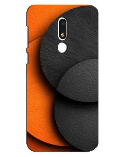 Чехол для Meizu M8 Lite с картинкой «Геометрия оранжевых кругов» Чехол для Meizu M8 Lite с картинкой «Геометрия оранжевых кругов»