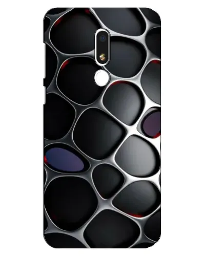 Чехол для Meizu M8 Lite с картинкой «Объемная темная решетка» Чехол для Meizu M8 Lite с картинкой «Объемная темная решетка»