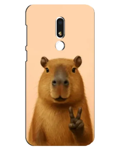 Чехол для Meizu M8 Lite с картинкой «Капибара виктория» Чехол для Meizu M8 Lite с картинкой «Капибара виктория»