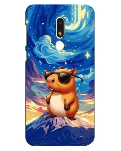 Чехол для Meizu M8 Lite с картинкой «Капибара Ван Гога» Чехол для Meizu M8 Lite с картинкой «Капибара Ван Гога»