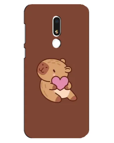 Чехол для Meizu M8 Lite с картинкой «Капибара с сердцем» Чехол для Meizu M8 Lite с картинкой «Капибара с сердцем»