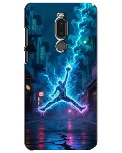 Чехол для Meizu Note 8 с картинкой «Jordan Gold Jumpman»