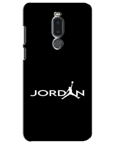 Чехол для Meizu Note 8 с картинкой «Jordan White Logo»