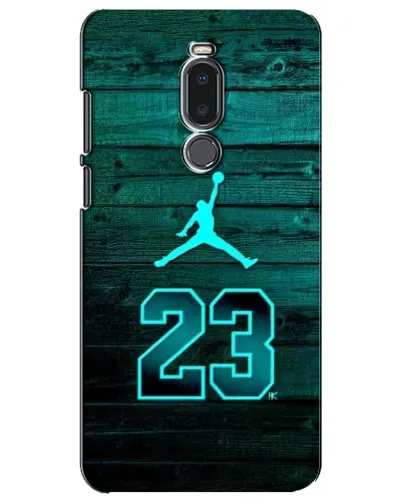 Чехол для Meizu Note 8 с картинкой «Jordan Cyan 23»