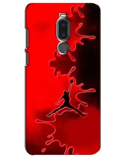 Чехол для Meizu Note 8 с картинкой «Jordan Red Smoke»