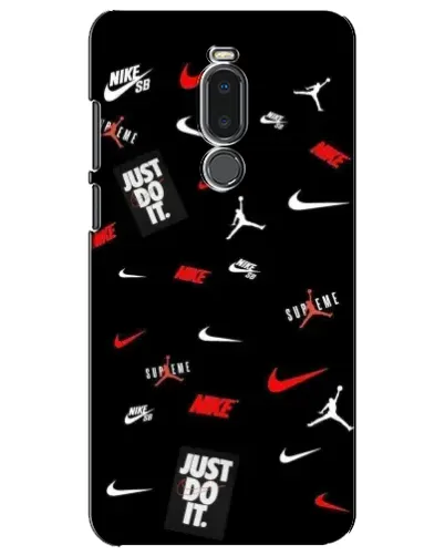 Чехол для Meizu Note 8 с картинкой «Nike Mix Pattern»